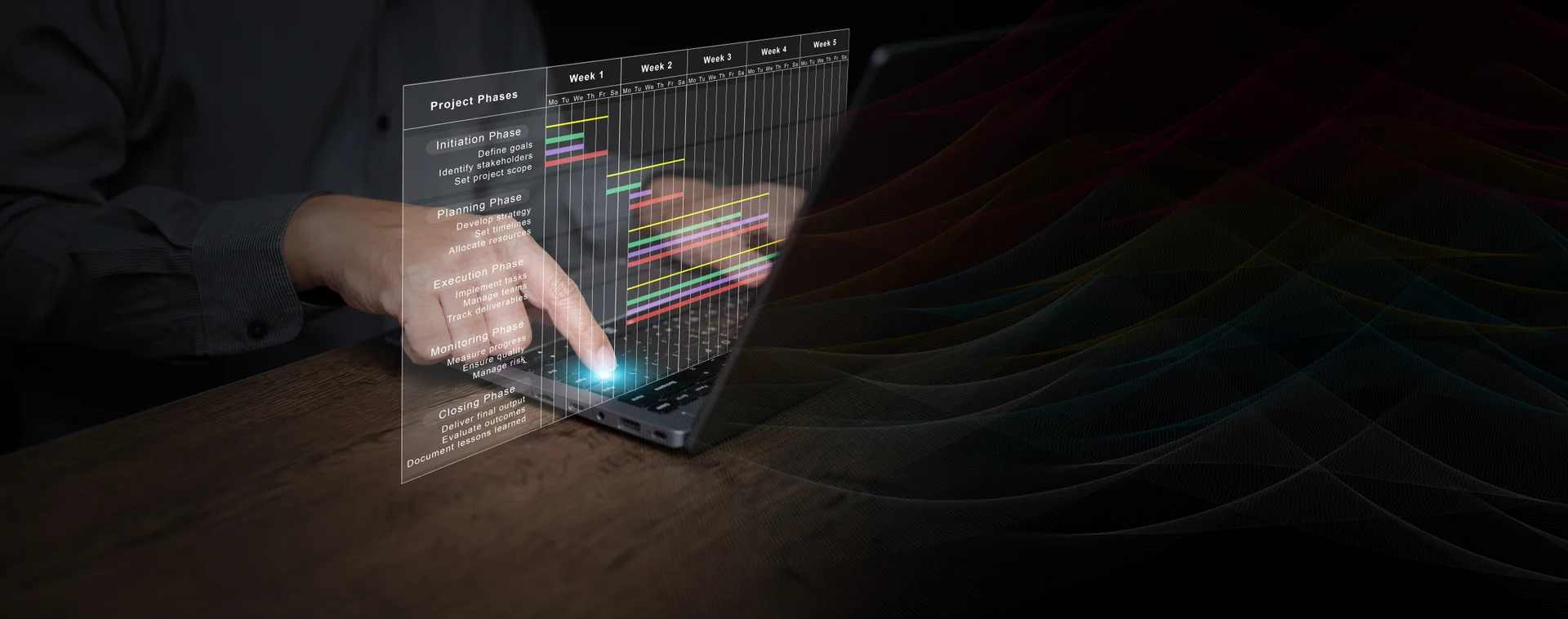 Business context feeding into a data-driven decision