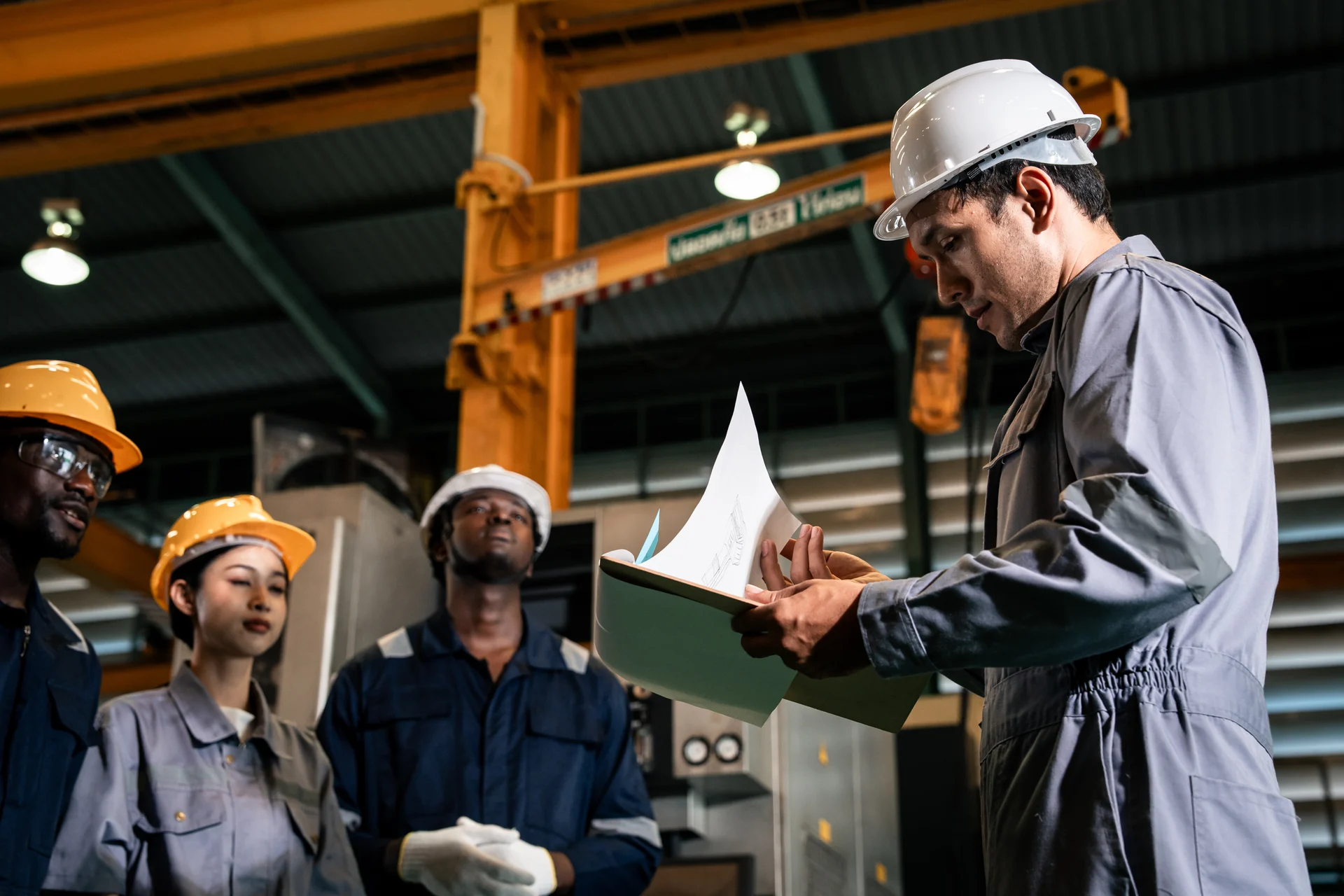 Industrial manufacturing facility
